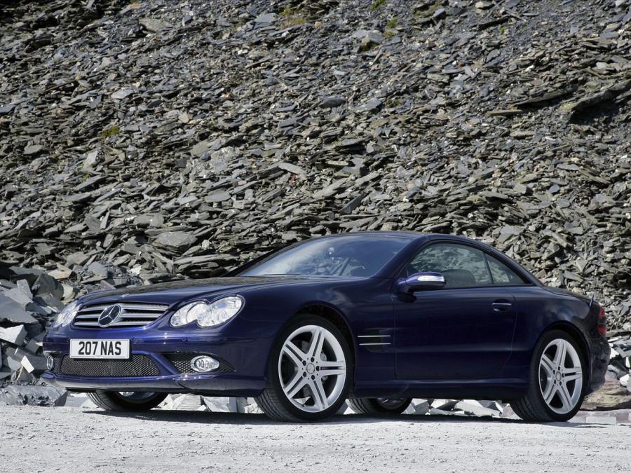  Mercedes-Benz SL500 Sports Package 2005 года  (UK) (фото 19 из 23)